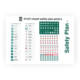 Marine Fire Plan Holders: Small vessel safety plan pictos